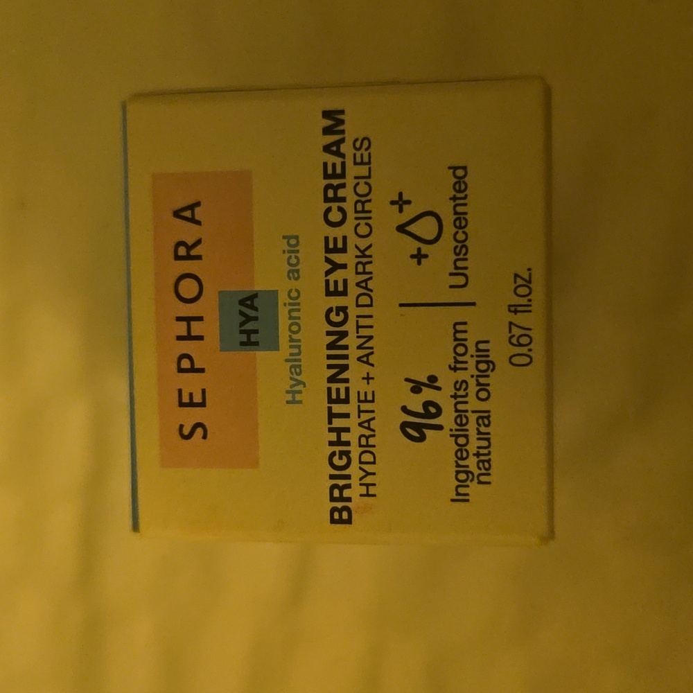Sephora Brightening Eye Cream